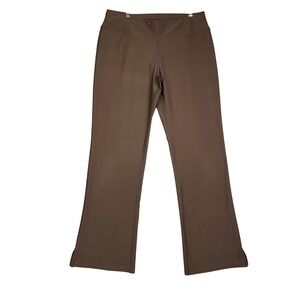Lucy Tech Athletic VTG ChococlateBrown Yoga Pants Wmns M Flare Leg Y2K CleanGirl
